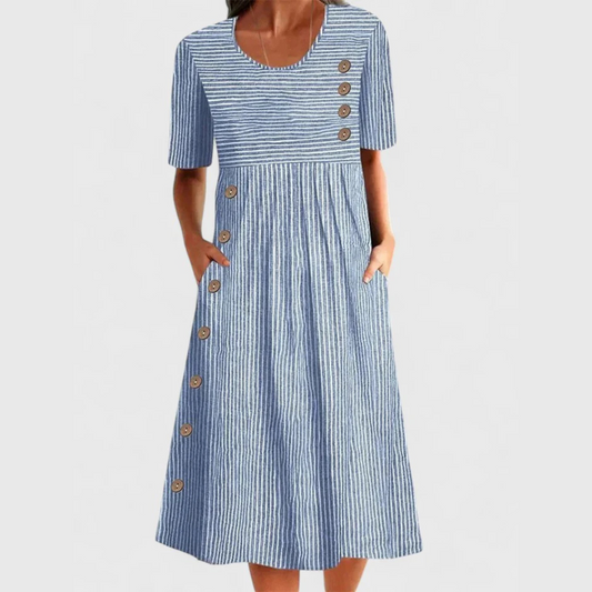 Patriciaâ„¢ | Striped Midi Dress