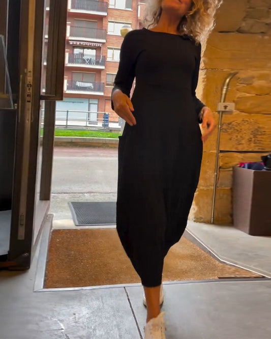 CORAâ„¢ - Casual Chic Midi Dress