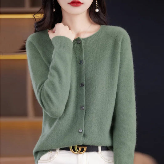 ELEANORâ„¢ - Soft Button-Up Cardigan