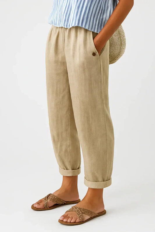 Rominaâ„¢ Timeless Linen-Cotton Trousers