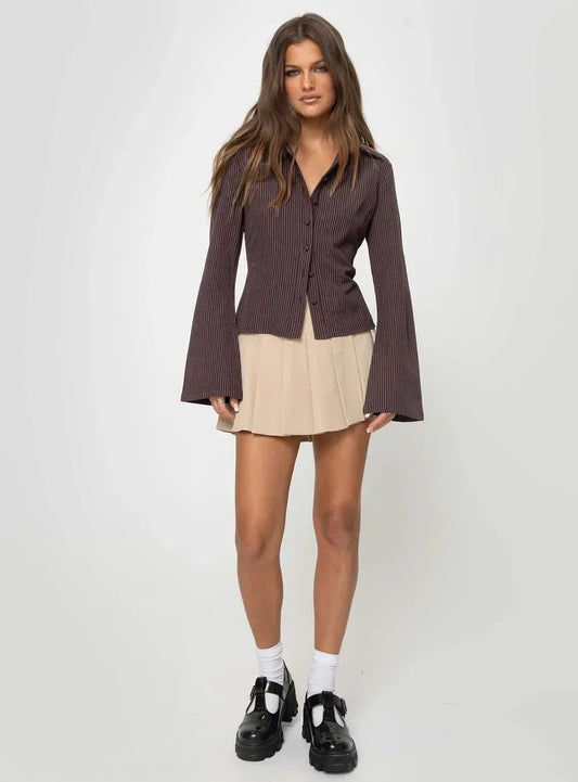 RACHELâ„¢ - Stylish Button-Up Top