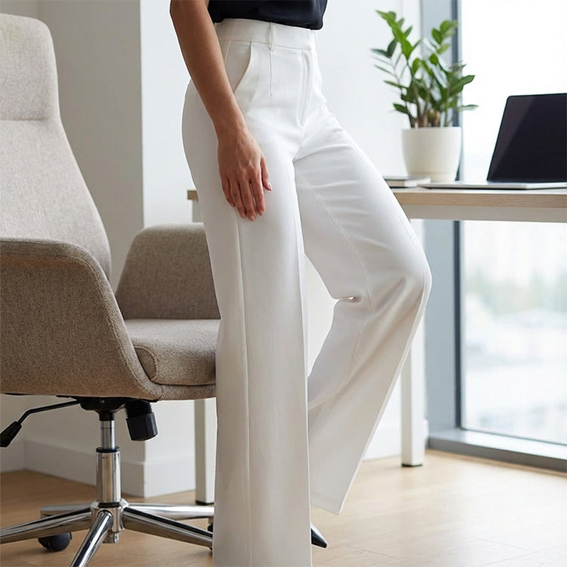Hazel - High Waisted Tailored Trouser
