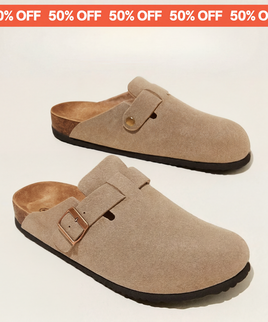 Genuine Suede Clogs