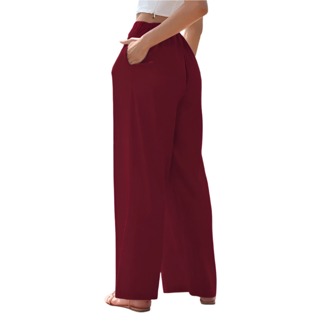Marianne – Casual Summer Wide Leg Trousers