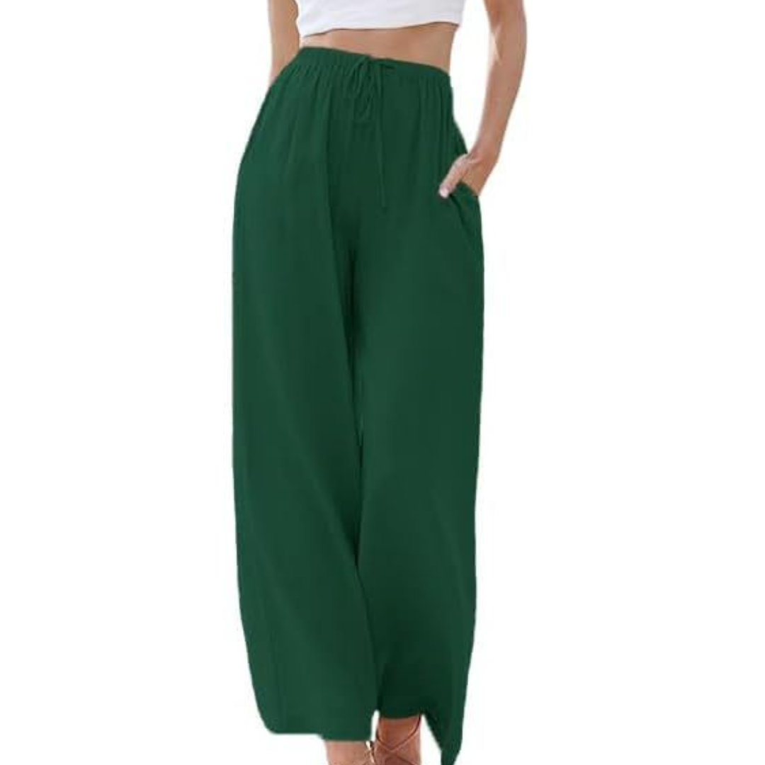 Marianne – Casual Summer Wide Leg Trousers