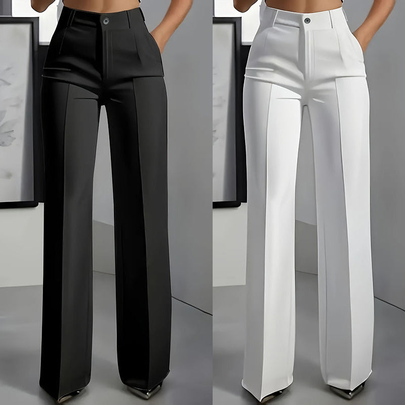 Hazel - High Waisted Tailored Trouser