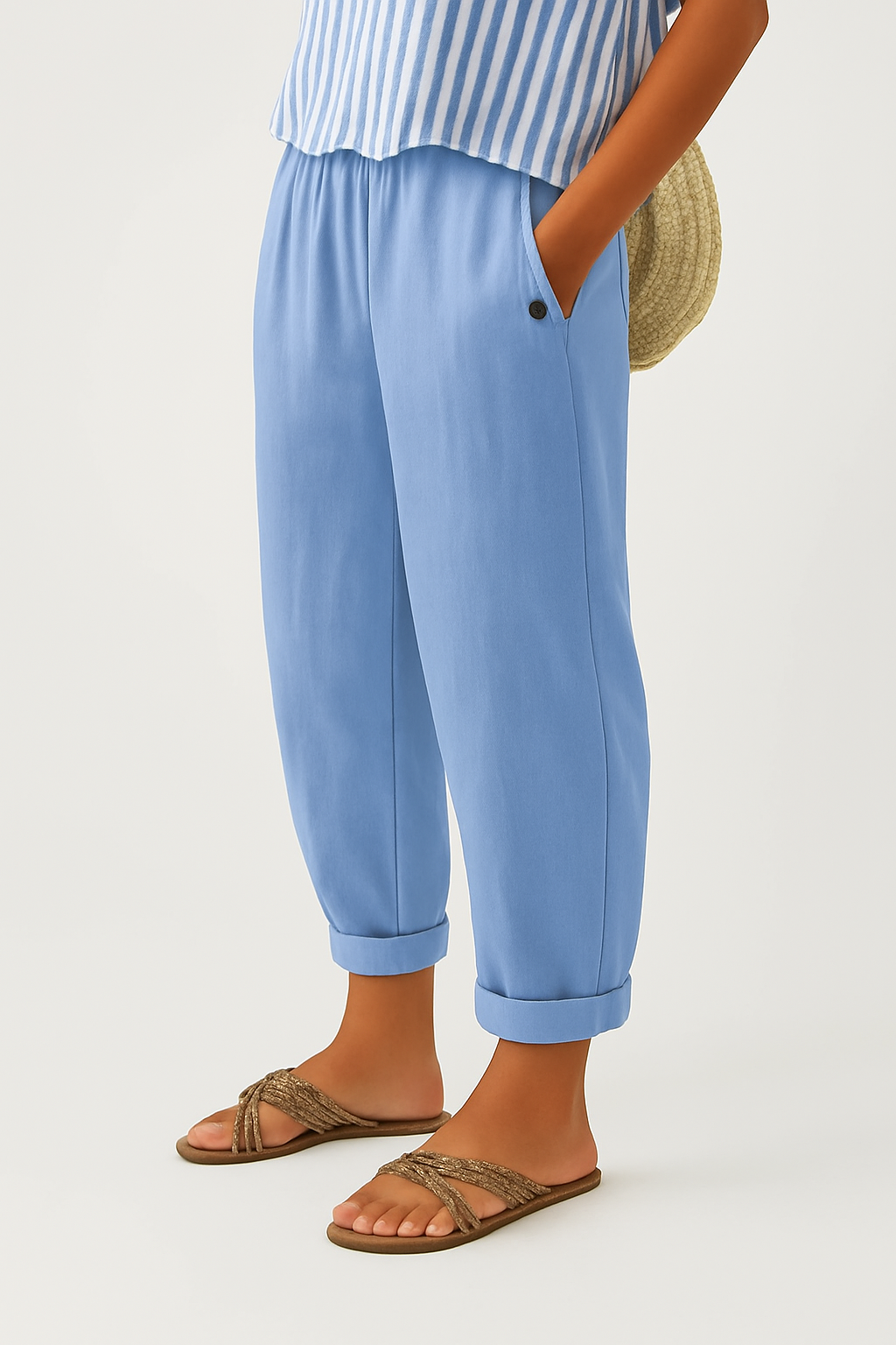 Delilah – Breathable Linen Cotton Trousers
