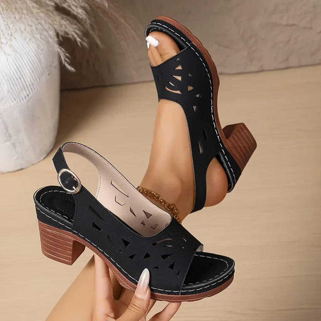 Daphne Wedge Support Sandals