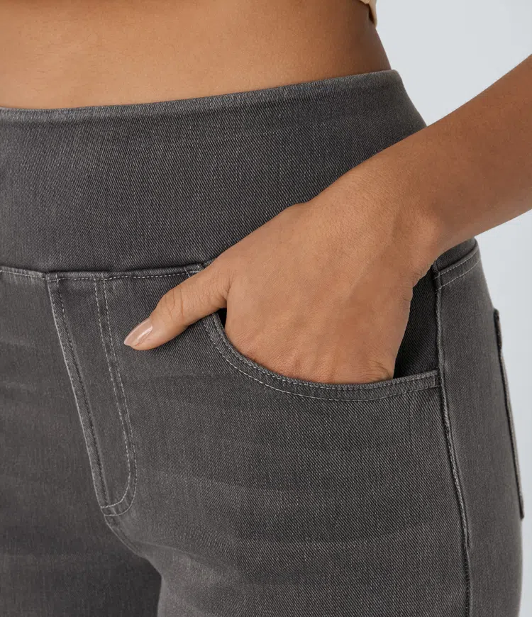 Solene - Relaxed Fit Wide-Leg Jeans
