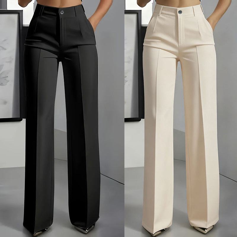 Hazel - High Waisted Tailored Trouser