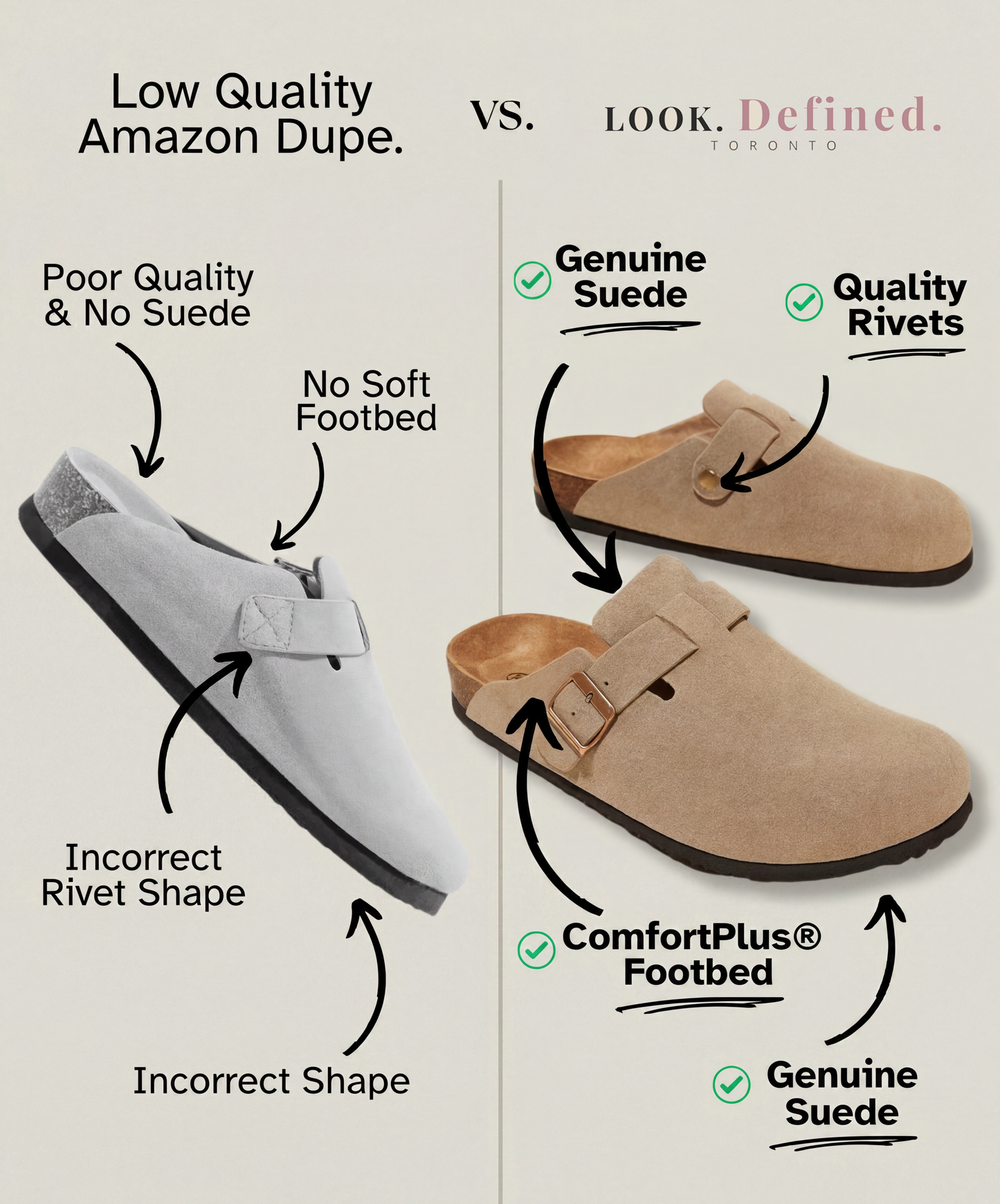 Genuine Suede Clogs