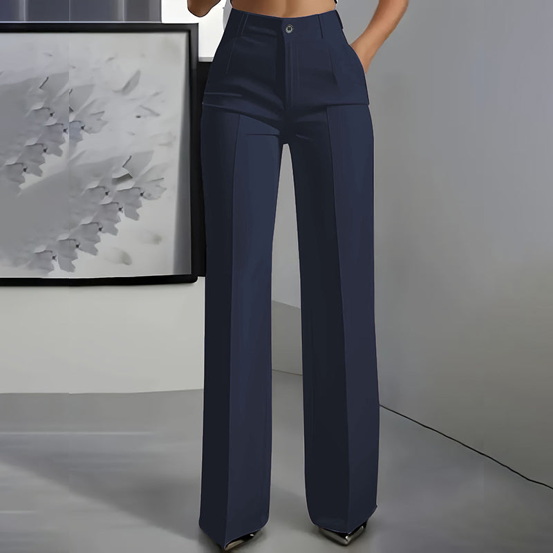Hazel - High Waisted Tailored Trouser