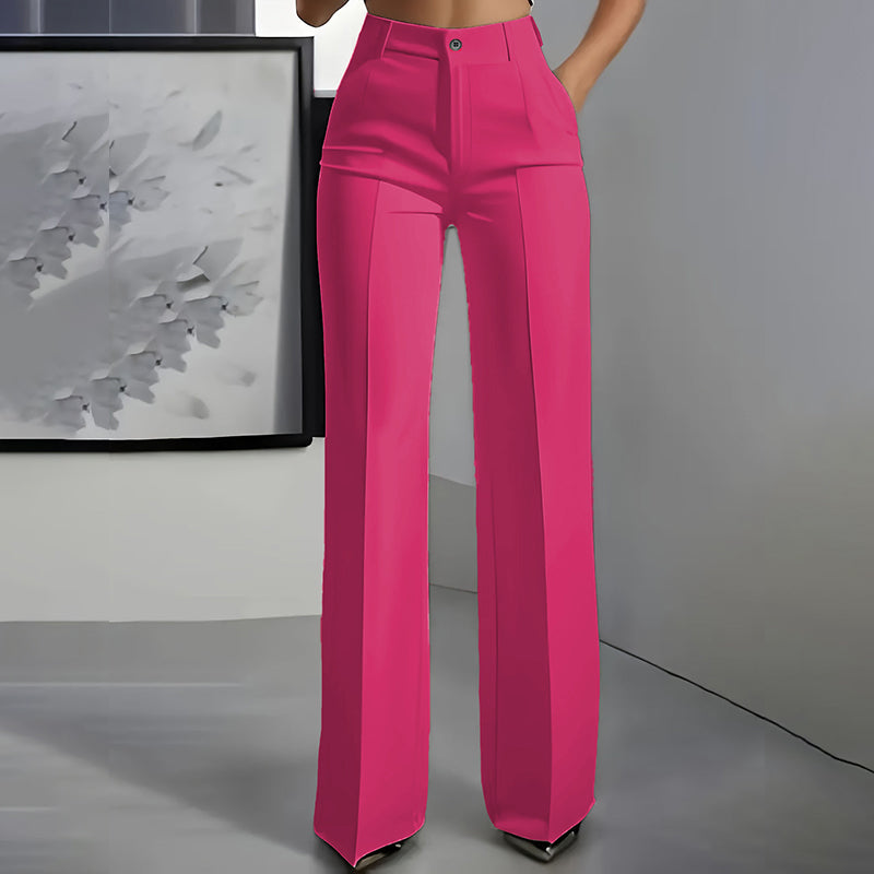 Hazel - High Waisted Tailored Trouser