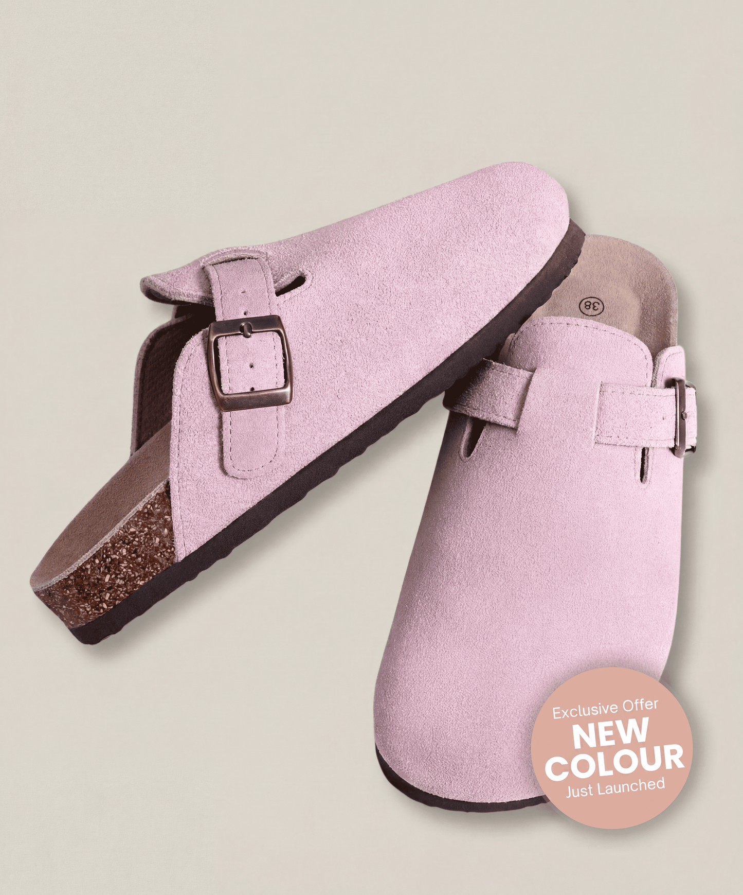Genuine Suede Clogs