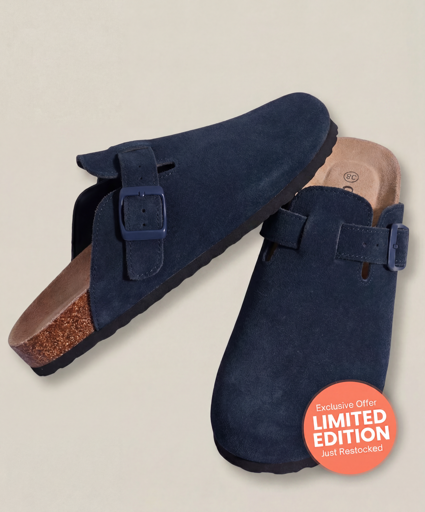 Genuine Suede Clogs