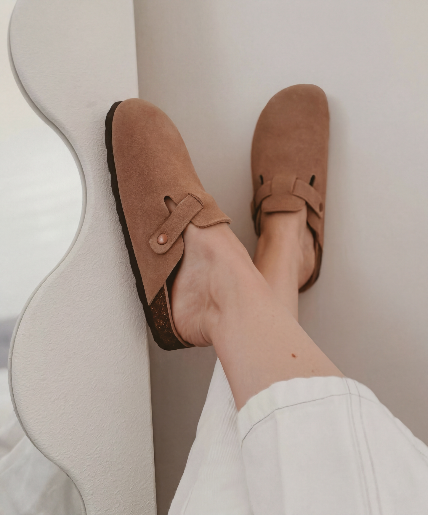 Genuine Suede Clogs