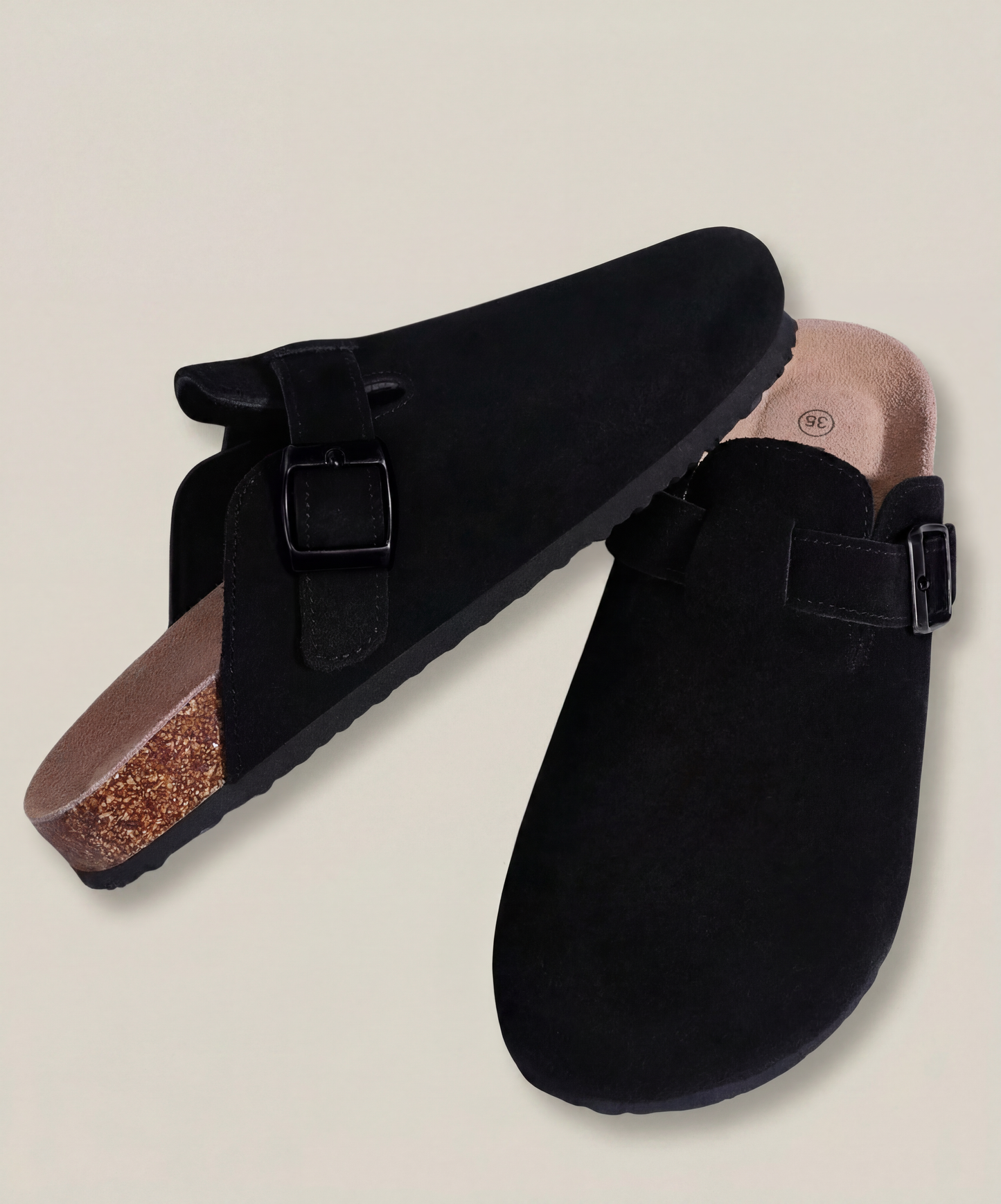 Genuine Suede Clogs